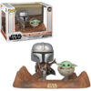 Funko Pop! The Mandalorian y Baby Yoda Moment - Imagen 2